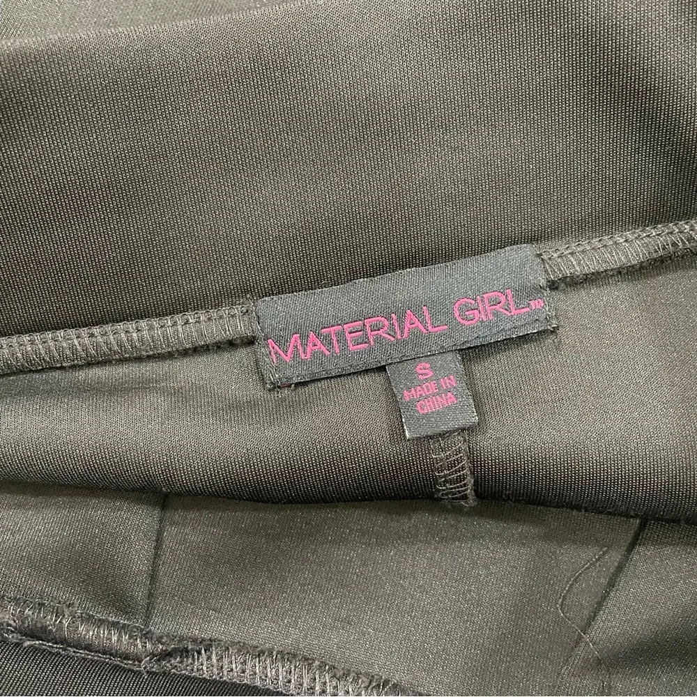 Material Girl Black Pleated Academia Style Skirt Size S